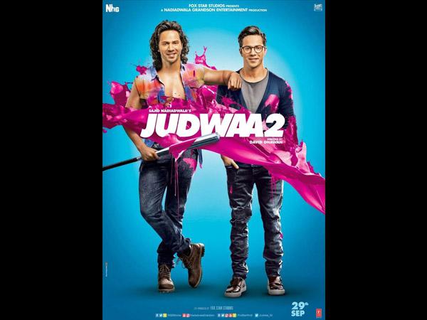 Judwaa 2 New Poster: Varun Dhawan rocks as Raja and Prem in this new poster 