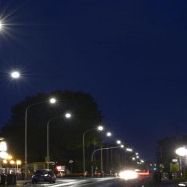 Street lighting programme lights up 50,000 km of roads