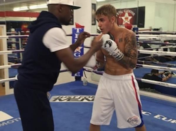 Justin Bieber and Floyd Mayweather: Feuding! Here's Why ...