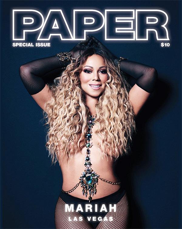 Mariah Carey goes topless at 47 for Paper magazine and wows us – View pic