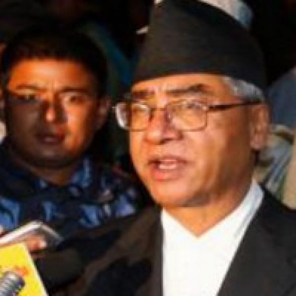 Nepal PM Sher Bahadur Deuba leaves for India