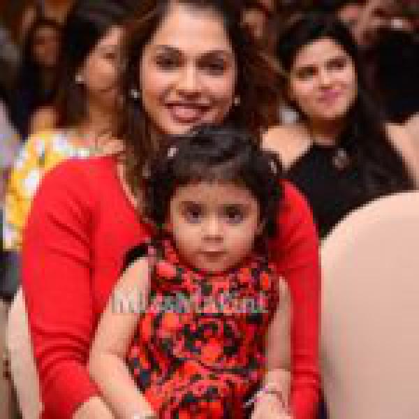 Photos: Isha Koppikar And Her Daughter Rianna Are Too Cute At The Airport