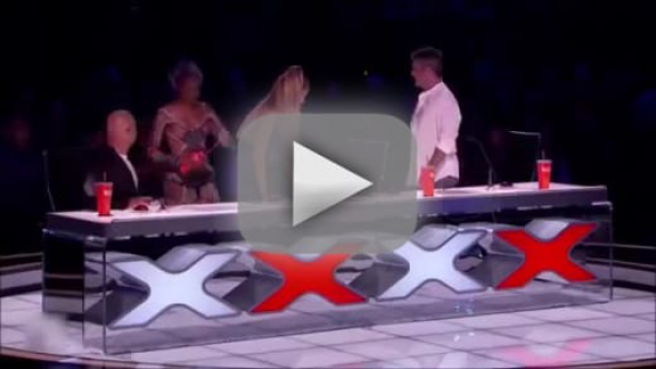 Mel B Hurls Water at Simon Cowell, Storms Off AGT Set
