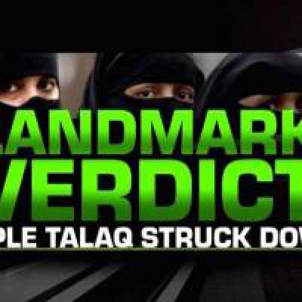 Hours after SC verdict, UP woman given triple talaq; FIR filed