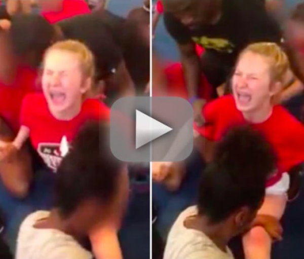 Cheerleader Forced to Do Splits, Screams in Disturbing Video