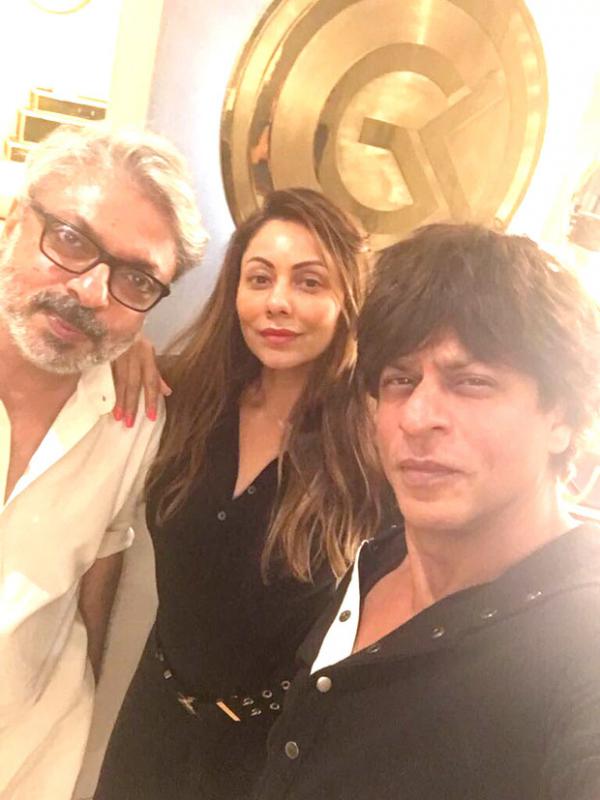  Check out: Sanjay Leela Bhansali meets Shah Rukh Khan and Gauri Khan at her new store 