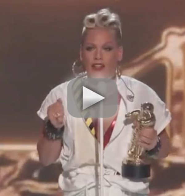 Pink Just Sent the Most Inspiring Message of All at the VMAs