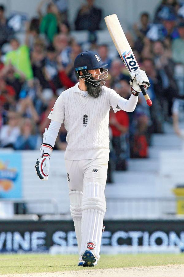 Moeen Ali's 84 puts England in driver's seat against West Indies