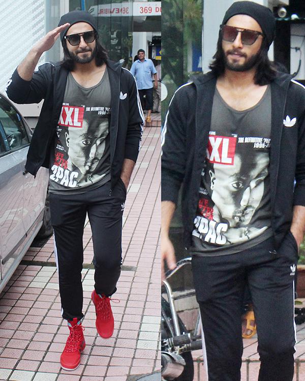 Fashion pick of the day: When Ranveer Singh got his gym swag and sass bang on! View Pics