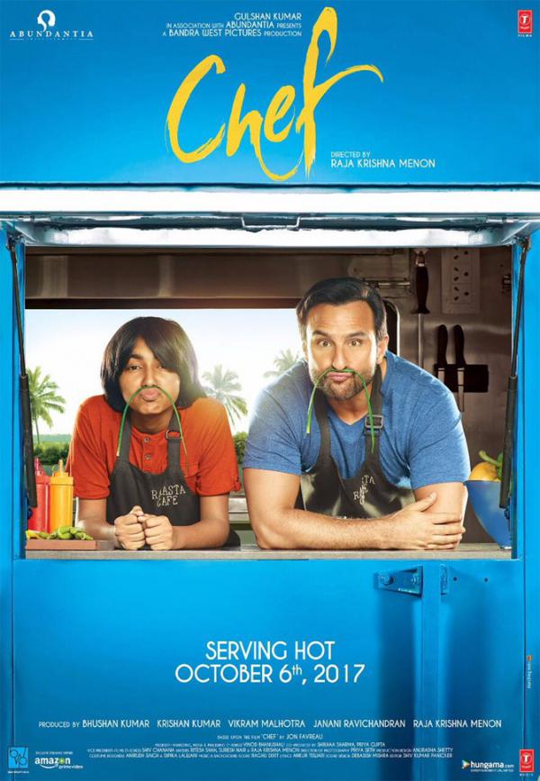 'Chef' first poster out! Saif Ali Khan and his on-screen son look adorable