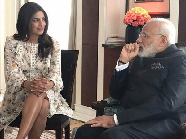 Here is what Priyanka Chopra has to say about PM Narendra Modi and the dress controversy 