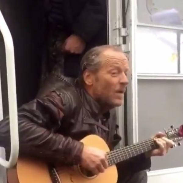 The Hound, Jorah, Tormund And Beric Form A Folk Band In This Epic Behind-The-Scenes Video