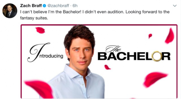 Yes, Twitter, This Person Really is The New Bachelor...