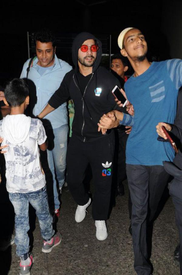 Varun Dhawan Just Wore A Tracksuit In Public And Made It Look Fly As Hell