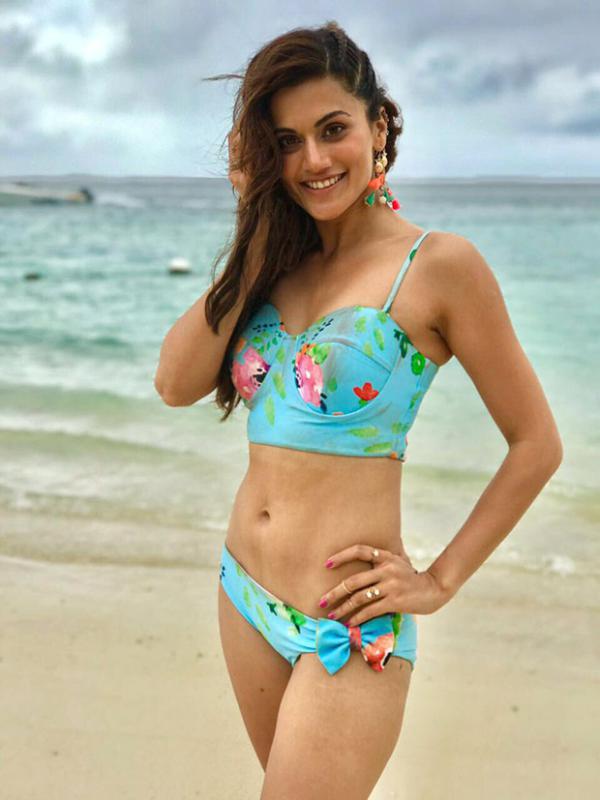  Taapsee Pannu gives a hard-hitting response to the comments of trolls on her bikini pictures 