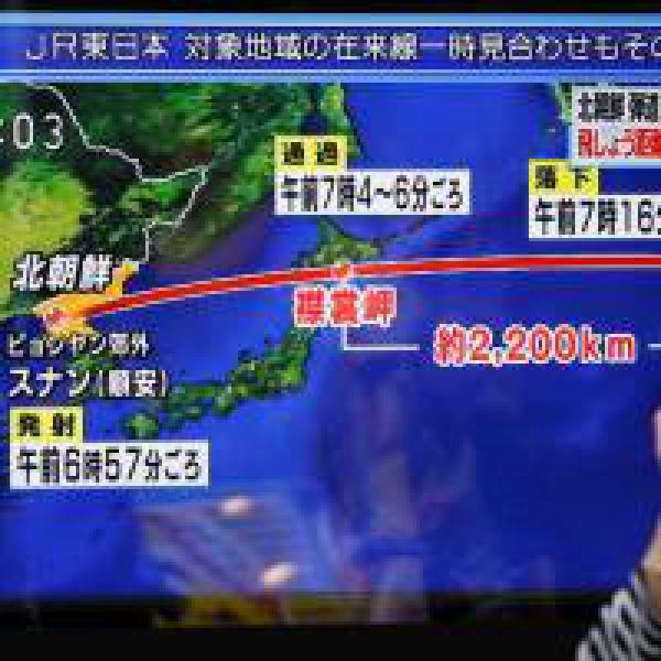 North Korea News LIVE: Pyongyang fires missile over Japan, Abe condemns launch