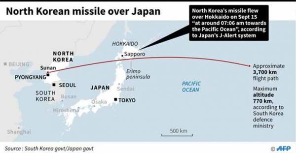 Here&apos;s All We Know About The Missile North Korea Fired Over Japan
