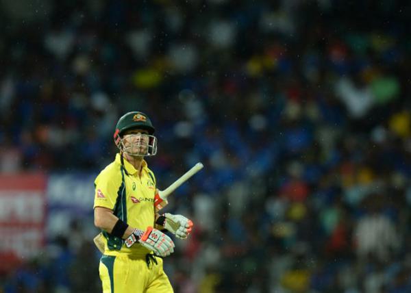 First ODI: Australia's chase cut to 164 in 21 overs due to rain