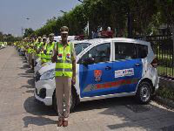 Maruti Suzuki donates 35 Ertiga and 7 Eeco cars to Haryana police