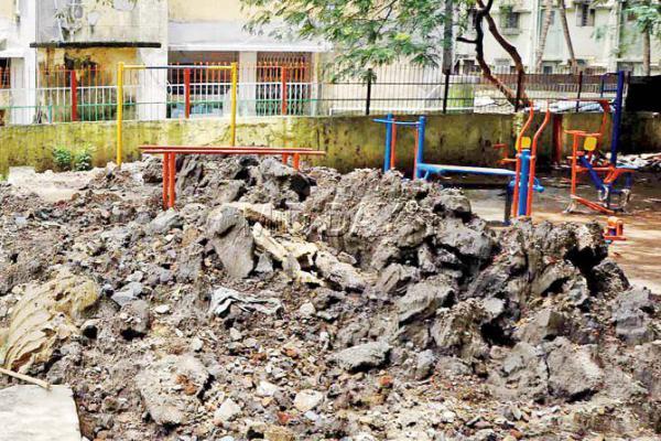 Mulund residents upset as BMC goes back on promise to restore playground
