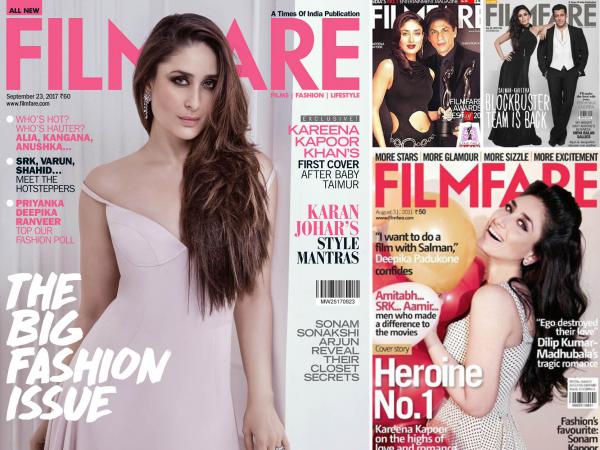 A look back at the hottest Filmfare covers of birthday queen Kareena Kapoor Khan 