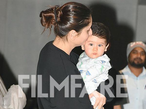 Aww Kareena Kapoor Khan kissing baby Taimur is the sweetest thing you will see today 