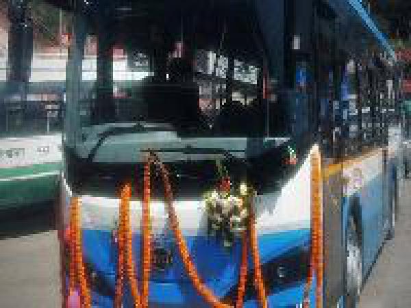 Goldstone eBuzz K7 is the first India-made electric bus to hit Indian roads