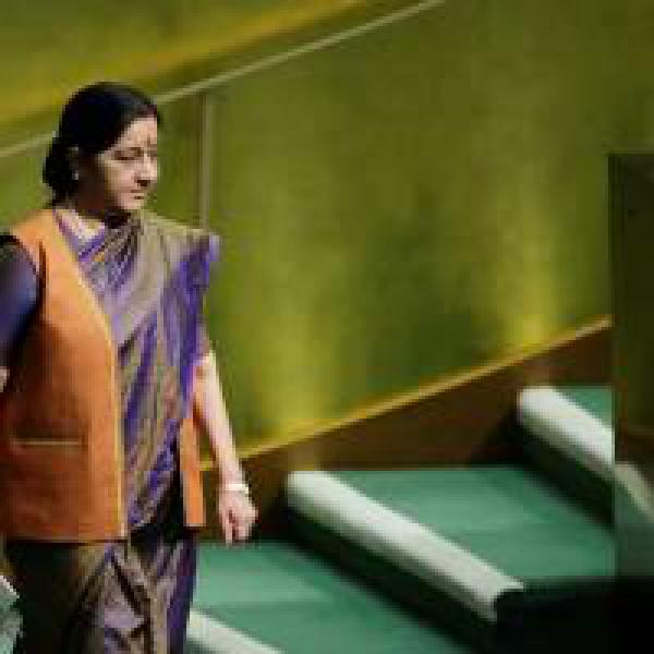 Sushma Swaraj talks tough on Pakistan, calls for UNSC reforms