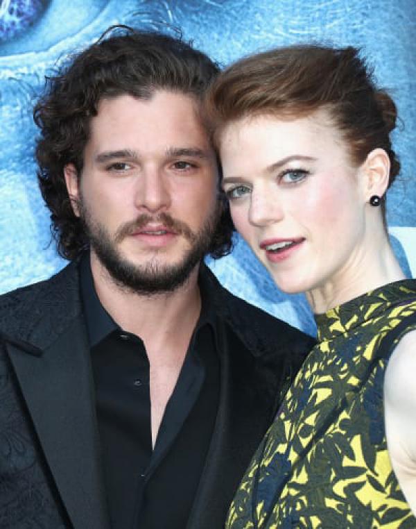 Kit Harington Bends the Knee, Proposes to Rose Leslie!