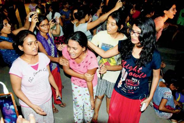 BHU students protest in Delhi, demand Vice Chancellor's ouster