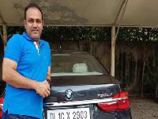 Sehwag thanks Sachin for gift of BMW 7 Series car worth Rs 1.14 crore