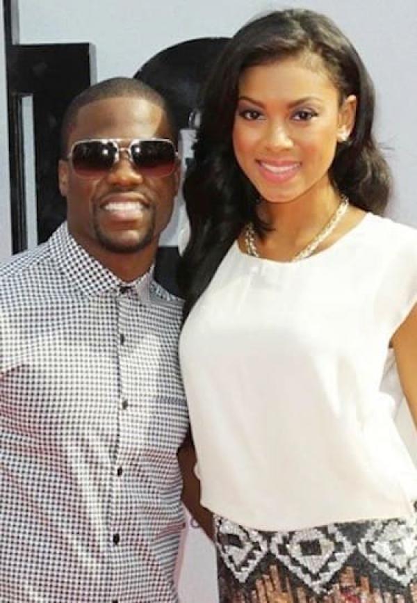 Eniko Parrish Won't Allow Kevin Hart Out of Her Sight!
