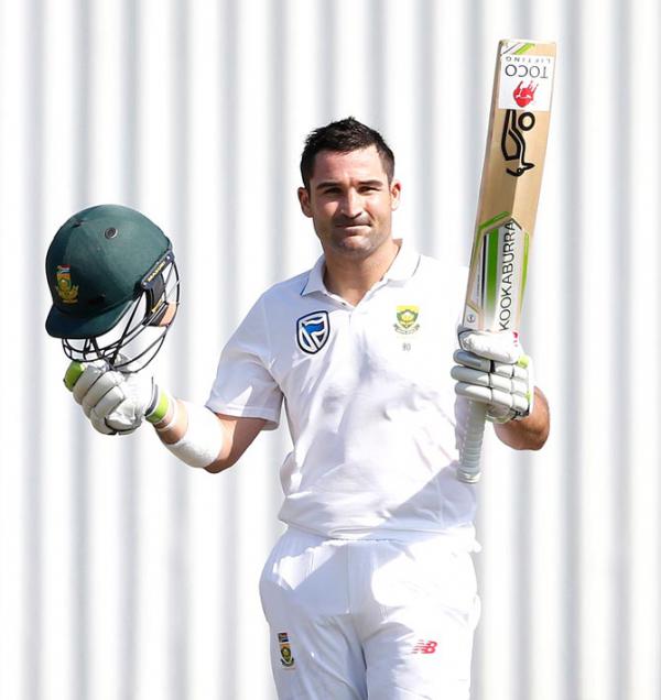 Dean Elgar dismissed for 199, but South Africa on top