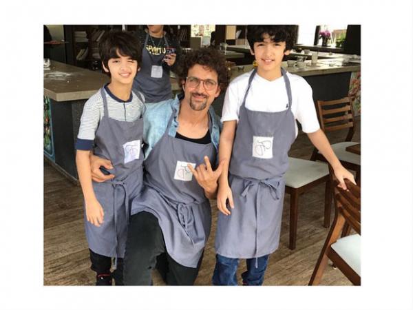  Check out: Hrithik Roshan and Sussanne Khan spend Sunday with their boys in cooking classes 