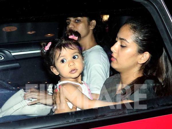 In Photos: Misha Kapoor looks like a doll cozying up in mamma Mira Rajput Kapoors arms 