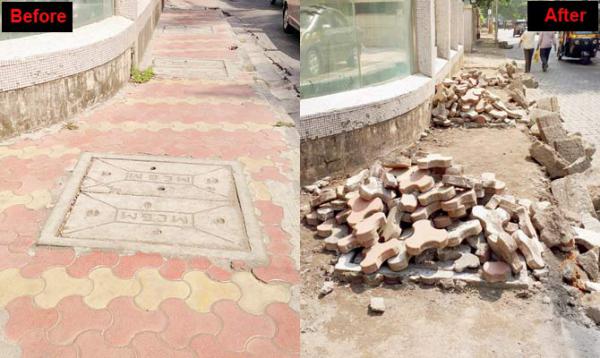 Mumbai: Why dig up and repair perfectly good pavements? Activists ask BMC