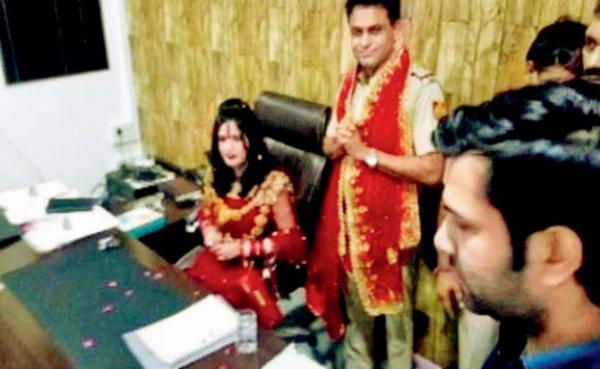 Radhe Maa goes to police station in Delhi, lands cops in trouble