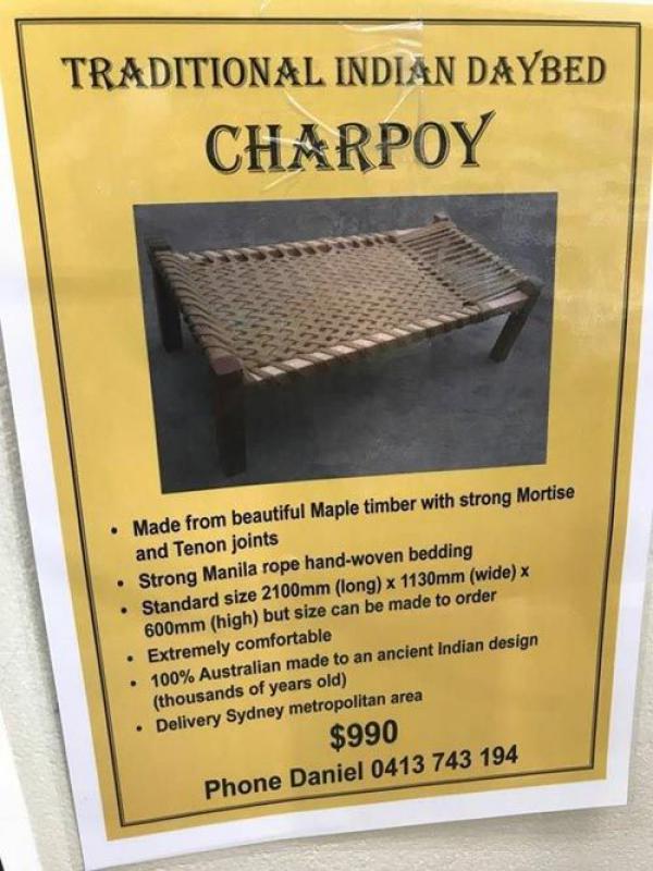 An Australian Guy Is Selling Our Very Desi &apos;Charpai&apos; For Rs. 50,000 & Indians Can&apos;t Handle It