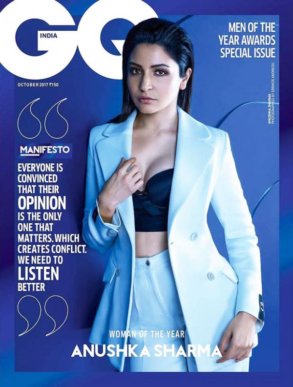  HOTNESS ALERT: Anushka Sharma is giving 'BAWSE' vibes on GQ India 
