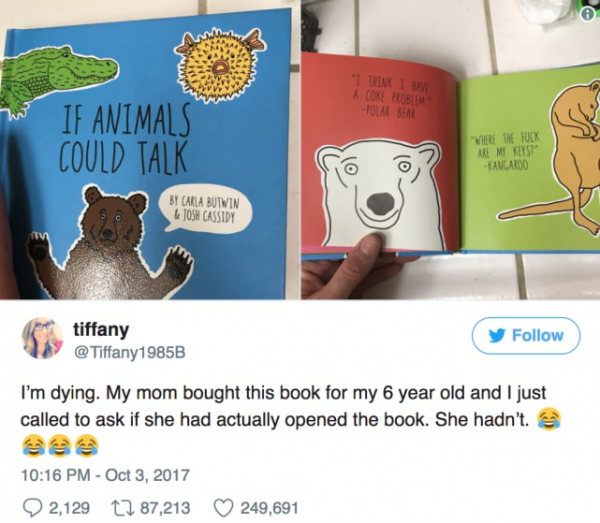 Grandma Buys X-Rated Book for 6-Year Old, Twitter Erupts