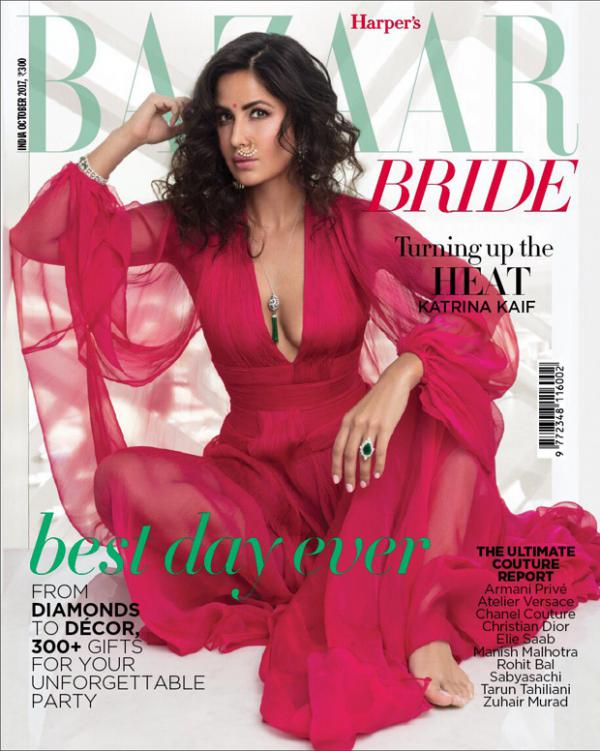  HOTNESS: Katrina Kaif turns up the heat as a boho bride on Harper's Bazaar Bride 