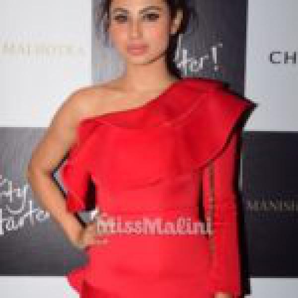 Mouni Roy Looks Like A Firecracker In This Sexy Red Number