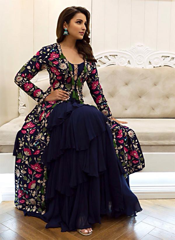 Fashion Pick of the Day: Parineeti Chopra’s promotion style is on fleek in this pretty floral ensemble