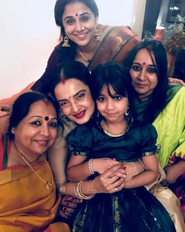 Check out: Vidya Balan shares a lovely message on Rekha's birthday 