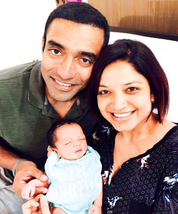 Robin Uthappa and wife Sheethal Goutham blessed with a baby boy