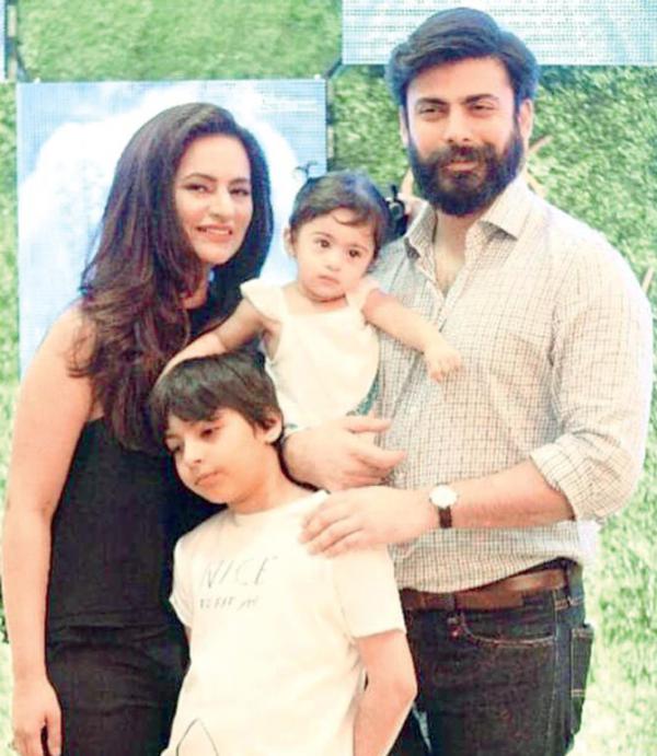 Fawad Khan's family portrait with wife and kids deserves to be framed