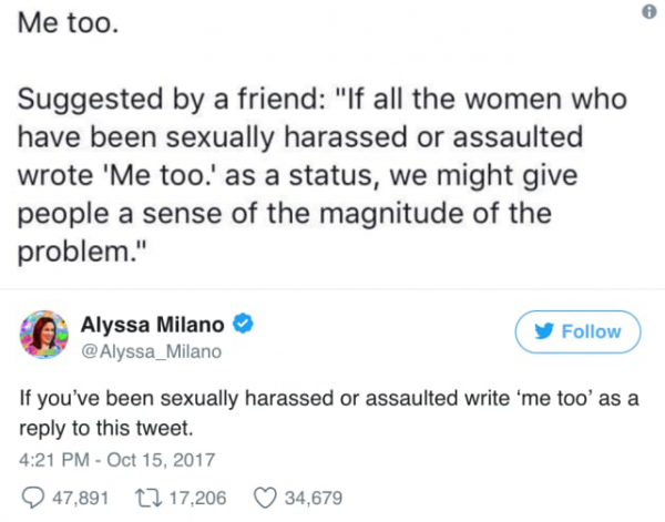 #MeToo: Stars Share Stories of Sexual Harassment, Assault