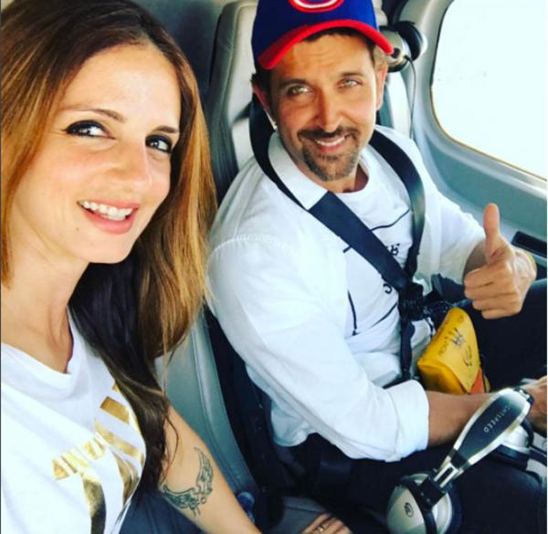 This is how Sussanne Khan reacted on Hrithik Roshan-Kangana Ranaut's fight