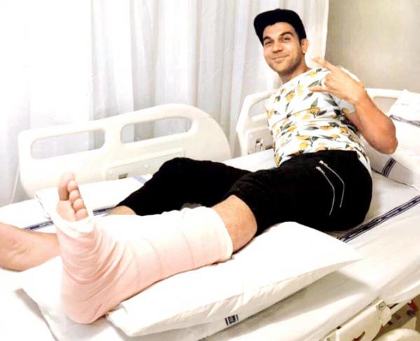 Rajkummar Rao hospitalised after fracturing leg on 'Lip Sing Battle'