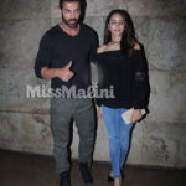 IN PHOTOS: John Abraham Stepped Out For Lunch With His Wife Priya Runchal